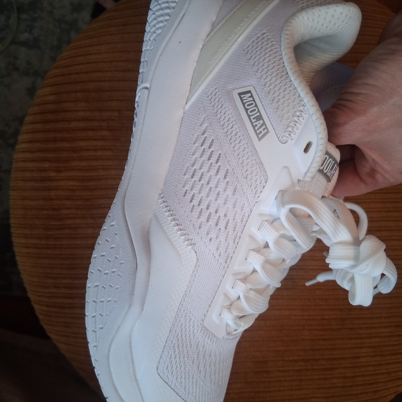 MOOLAH White Mesh Athletic Sneakers - Picture 2 of 8